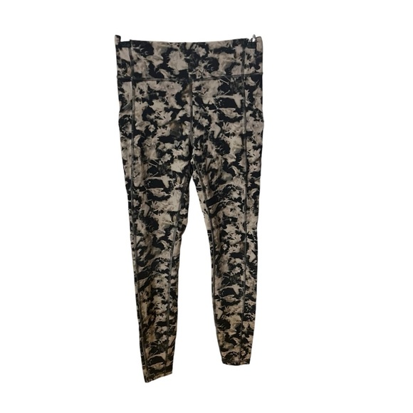 LULULEMON ~ Invigorate High Rise Tight Dispersed Raw Light Linen Multi Sz 8 - Picture 5 of 15